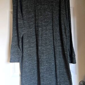 OLD NAVY Heather Green Long Sleeve Mock Neck Knit Dress